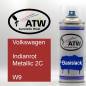 Preview: Volkswagen, Indianrot Metallic 2C, W9: 400ml Sprühdose, von ATW Autoteile West.